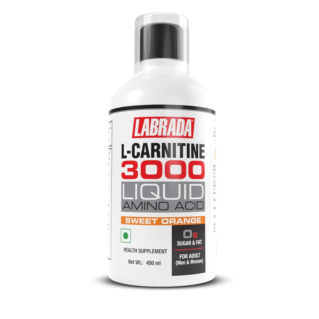 Labrada L-Carnitine 3000 Liquid Amino Acid 450 ml Sweet Orange