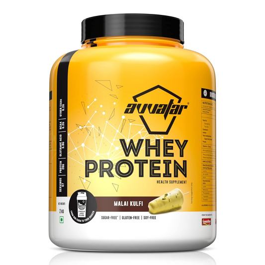 Avvatar Whey Protein-2 Kg-Malai Kulfi