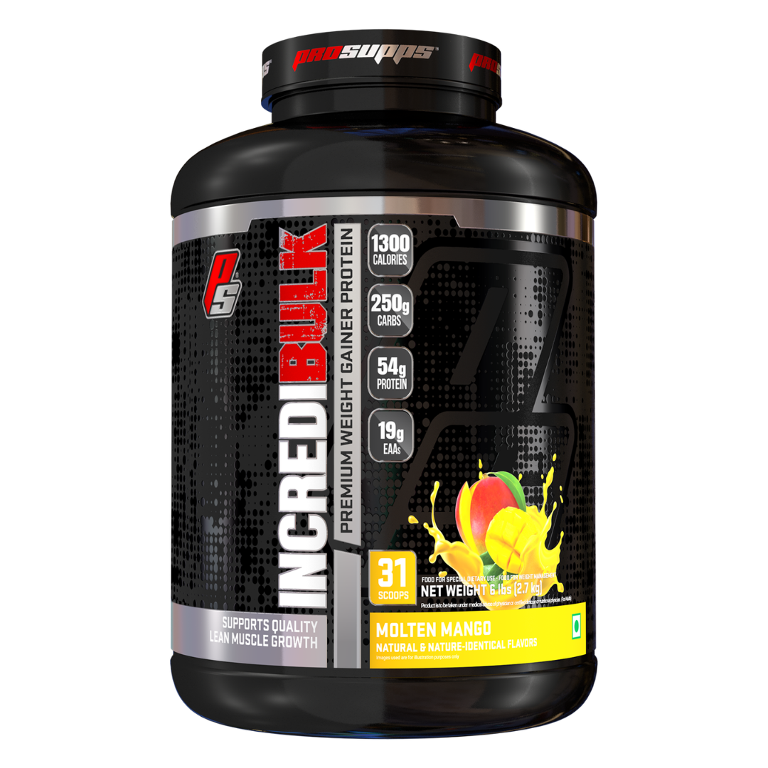 PRO SUPPS INCREDI BULK GAINER 2.7KG MOLTEN MANGO