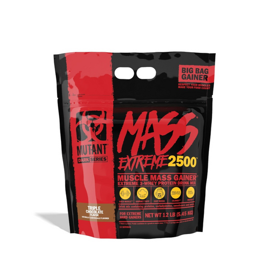 MUTANT MASS EXTREME 2500-12LB TRIPLE CHOCOLATE