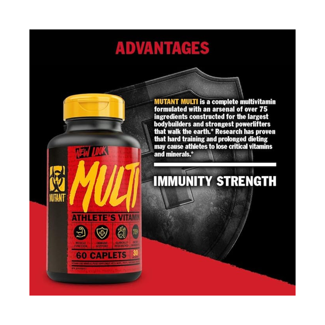 MUTANT MULTIVITAMIN -60 CAPS