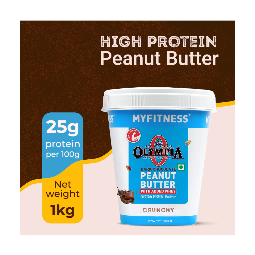 MYFITNESS OLYMPIA EDITION DARK CHOCOLATE PEANUT BUTTER WITH ADDED WHEY