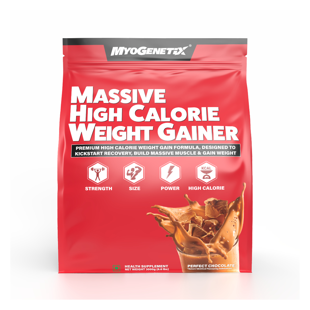 MYOGENETIX MASSIVE GAINER 3 KG CHOCOLATE