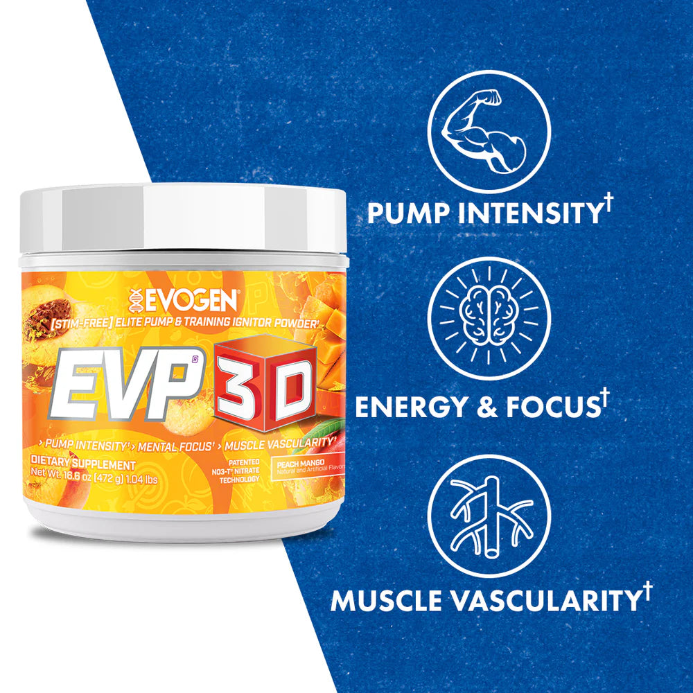 Evogen EVP 3D Peach Mango | 40 Servings