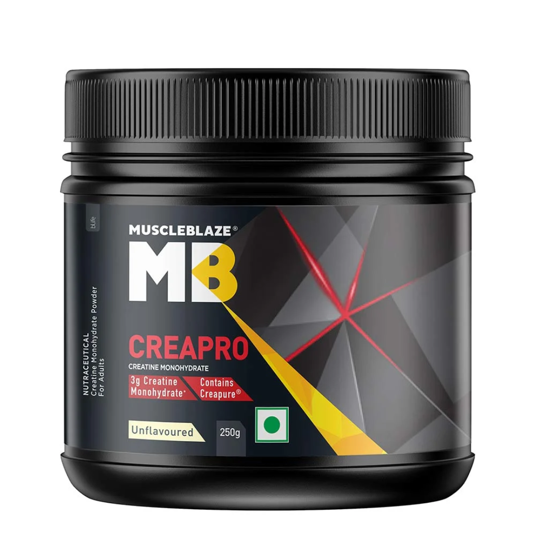 MuscleBlaze CreaPRO Creatine with Creapure 250 gm Unflavoured