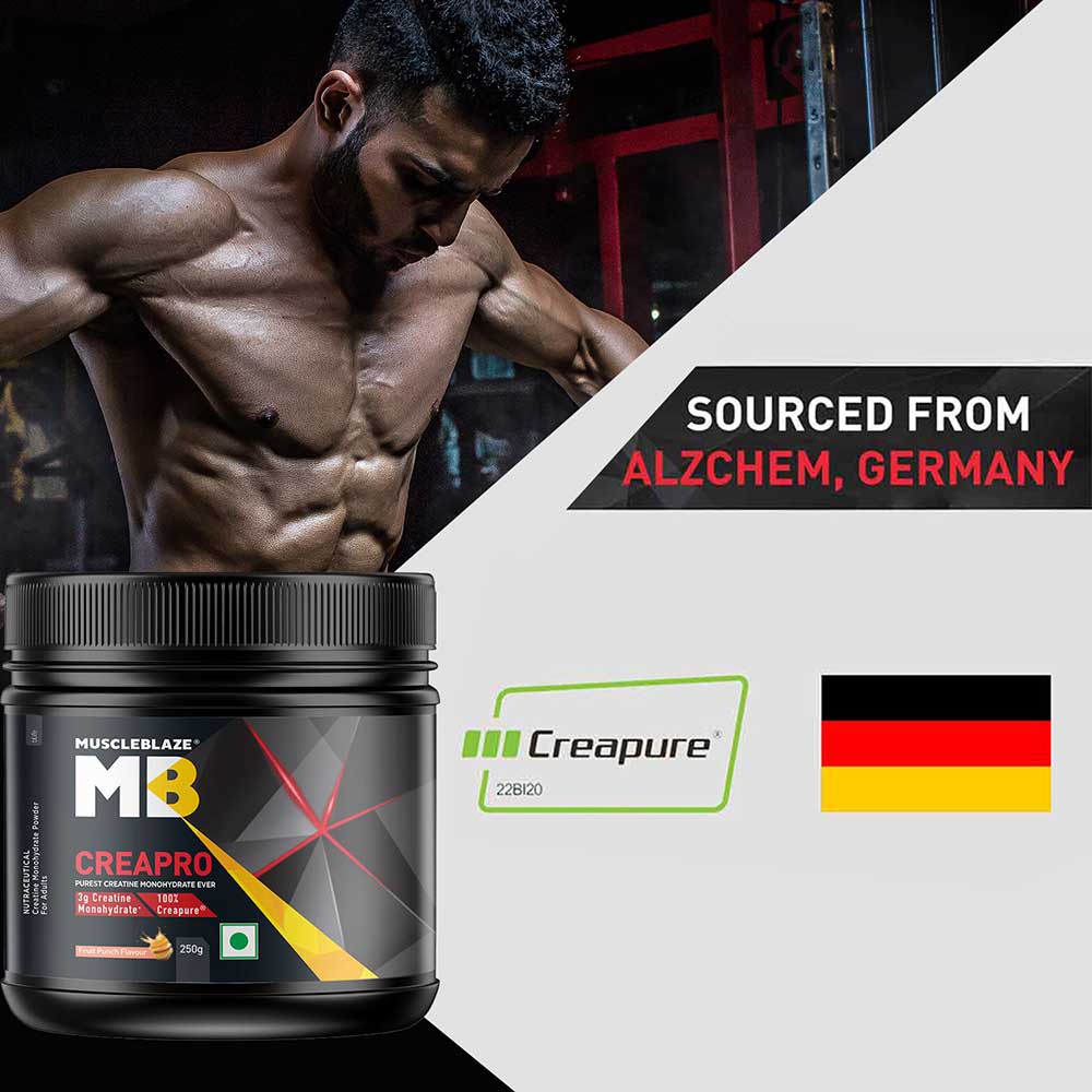 MuscleBlaze CreaPRO Creatine with Creapure 250 gm