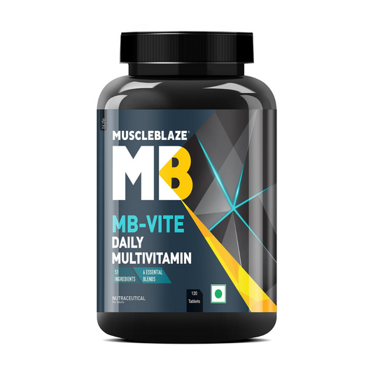 MuscleBlaze MB-VITE Multivitamin 120 Tabs Unflavoured