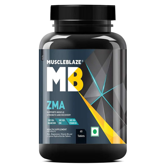 MuscleBlaze ZMA 60 tabs Unflavoured