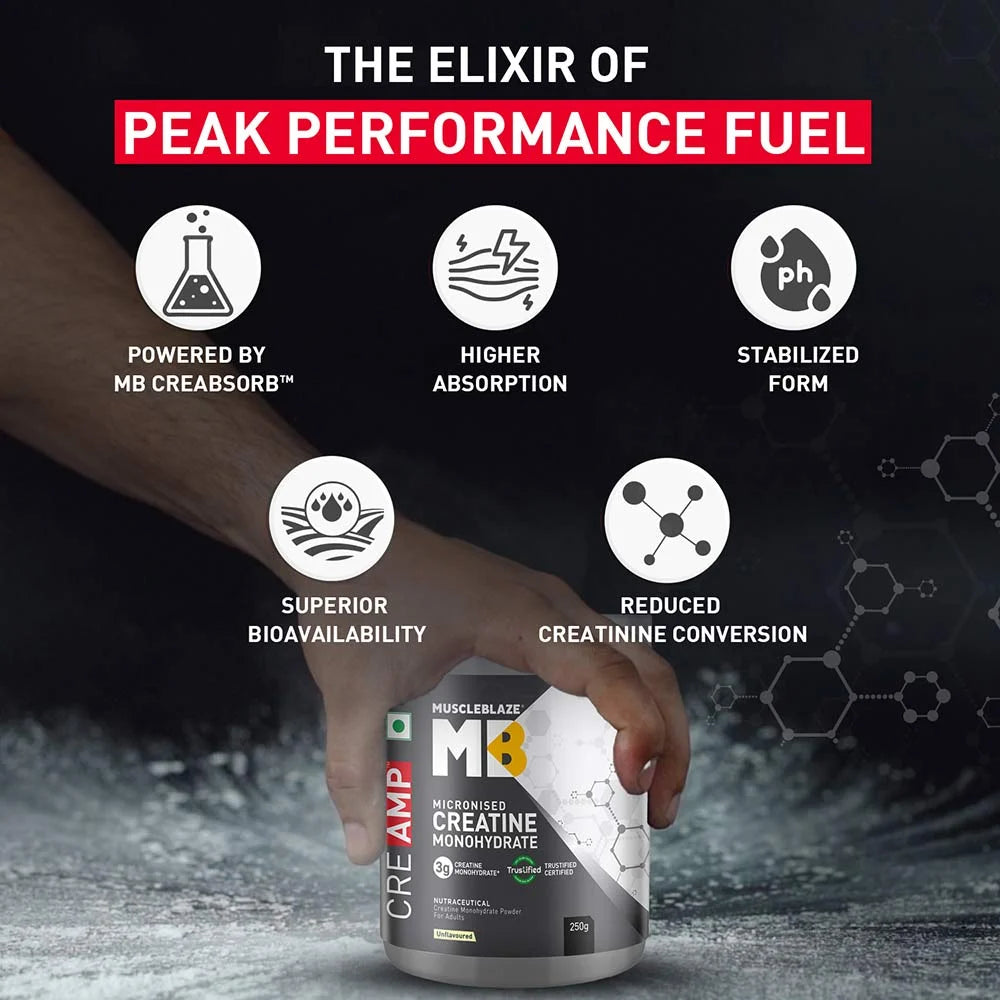 MUSCLEBLAZE CREATINE CREAMP 100 GM