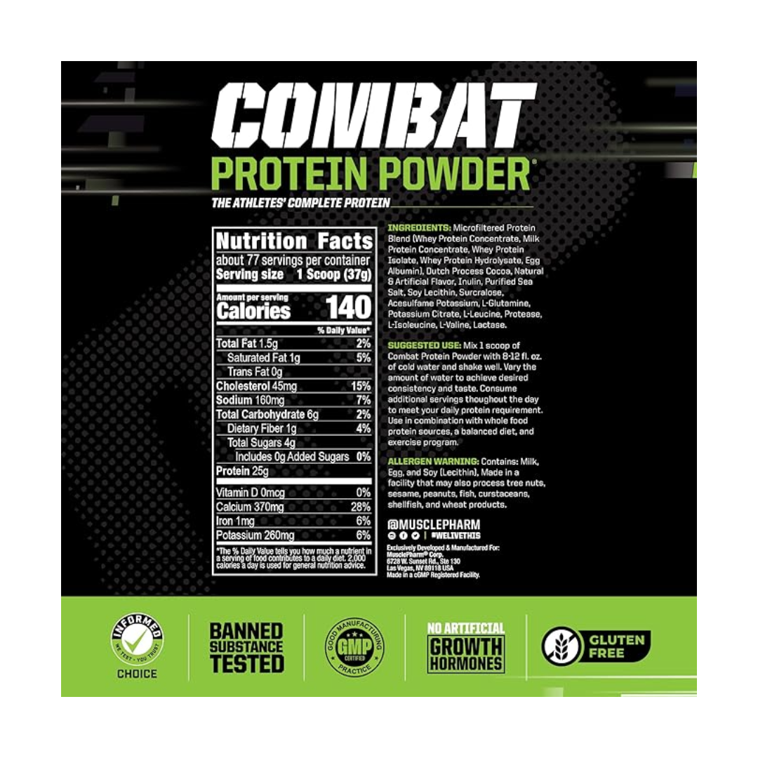 MusclePharm Combat Sport 6.2LB Chocolate Milk