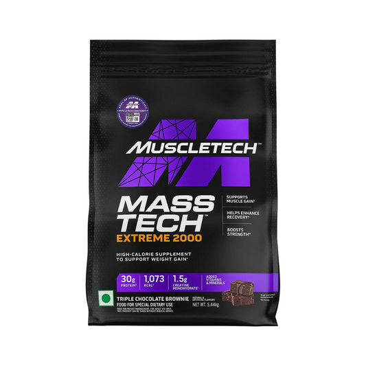 MuscleTech MassTech Extreme 2000 11 lb Triple Chocolate Brownie