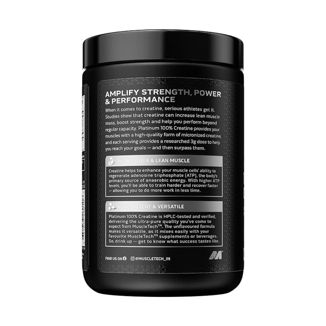 MuscleTech Platinum Creatine 250 g Unflavoured