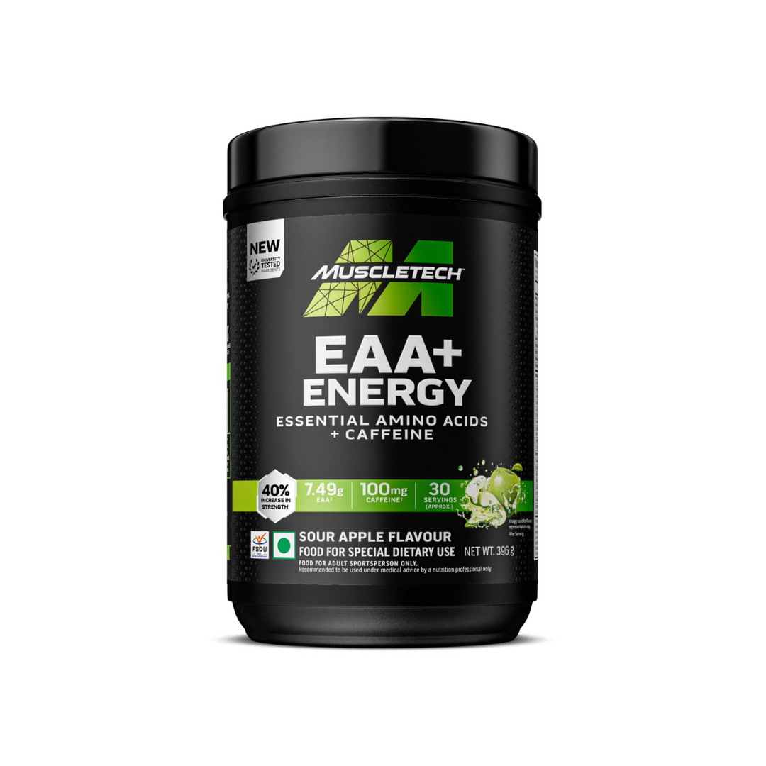 MuscleTech EAA+Energy Sour Apple-396 Gm