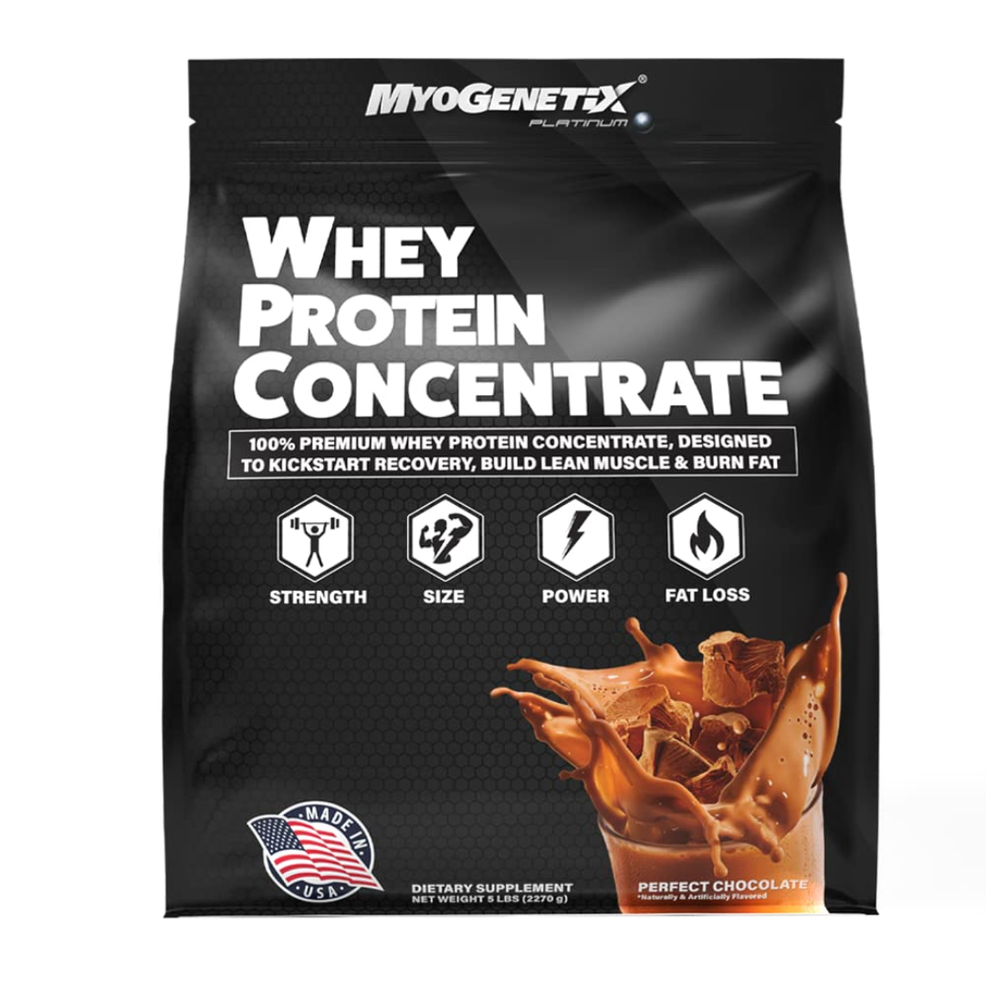 Myogenetix Whey Protein Concentrate 5 lb Perfect Chocolate