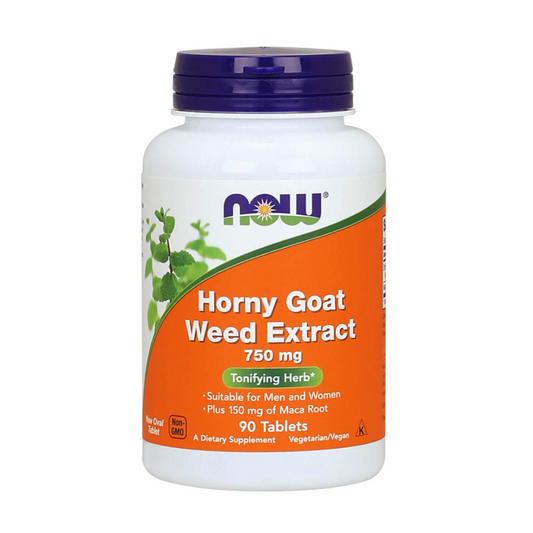 NOW Horny Goat Weed Extract-90 Tabs