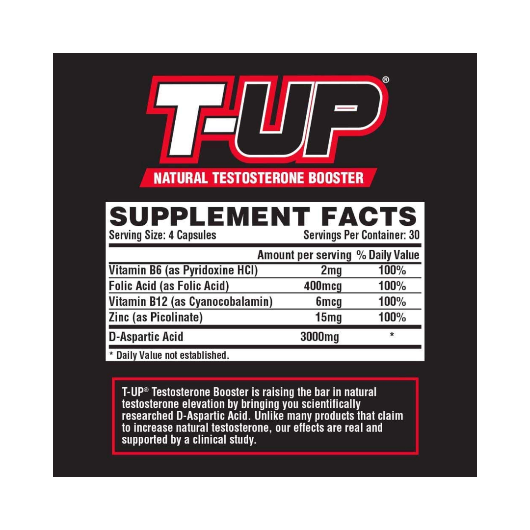 NUTREX T-UP-120 CAPSULES