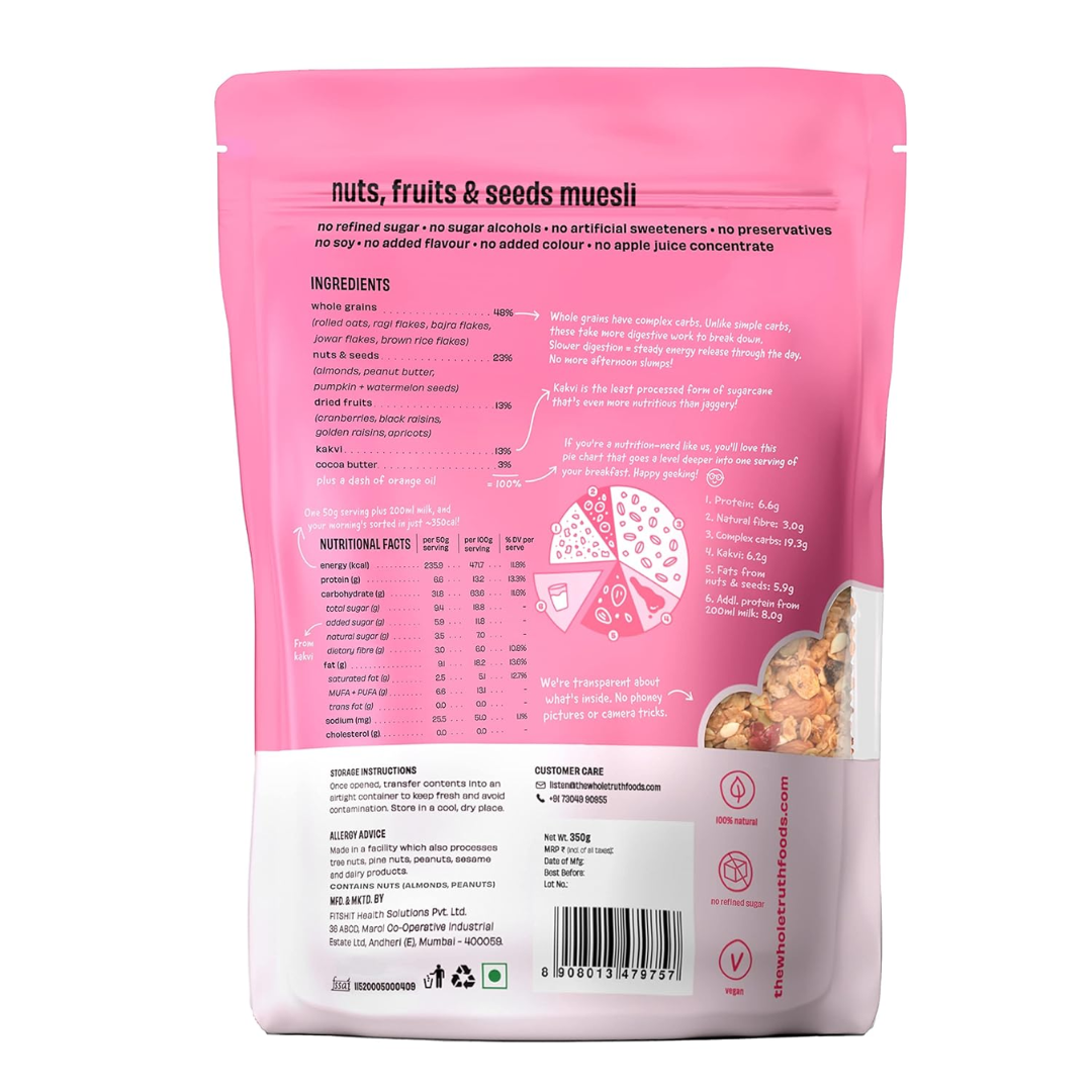 The Whole Truth Muesli 350g