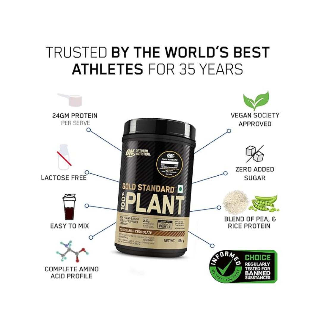 ON GS Plant Protein 684g-Vanilla