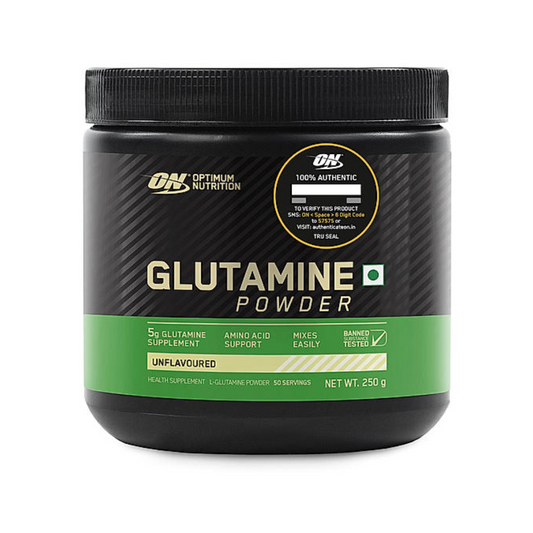 ON Optimum Nutrition Glutamine Powder 250 gm Unflavoured