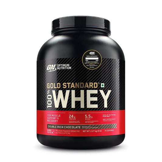 ON Optimum Nutrition Gold Standard Whey Protein 5 lb Double Rich Chocolate