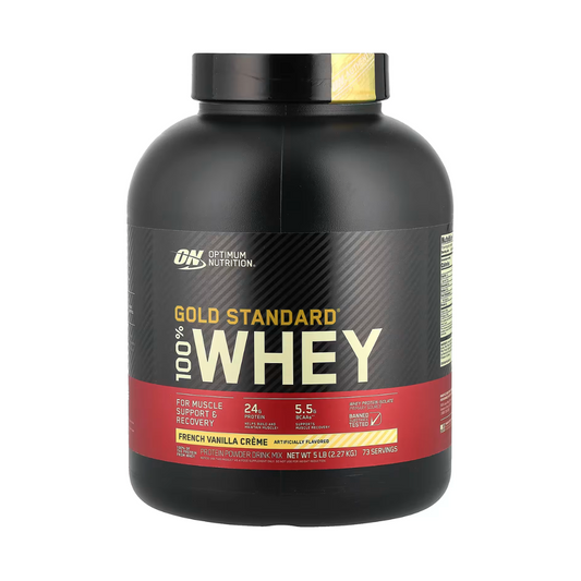 ON Optimum Nutrition Gold Standard Whey Protein 5 lb French Vanilla Cream