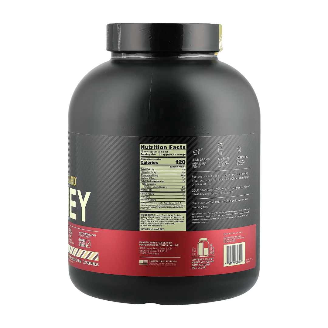 ON Optimum Nutrition Gold Standard Whey Protein 5 lb Rocky Road