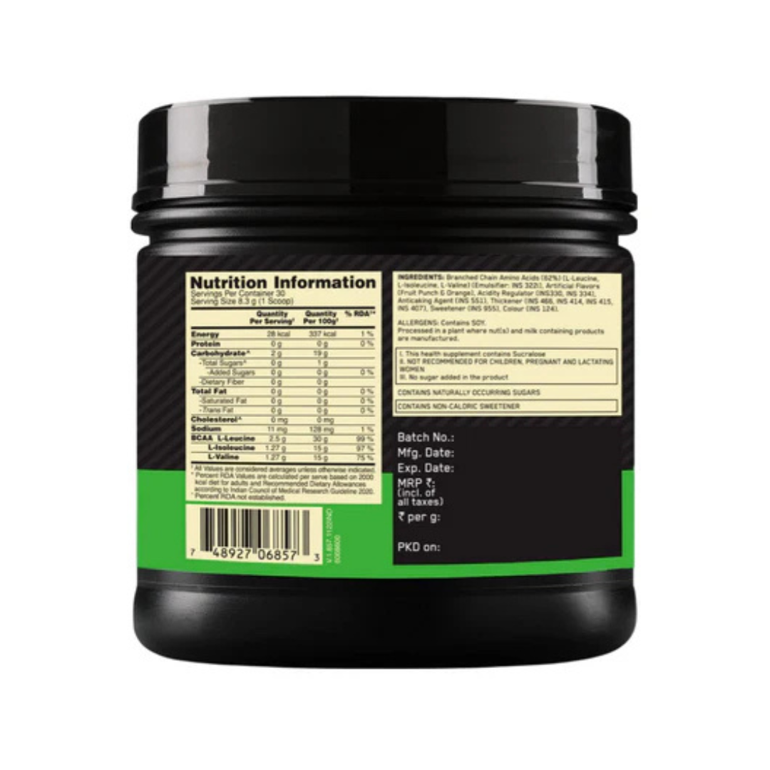 ON Optimum Nutrition Instantized BCAA 5000 30 Serving Fruit Punch