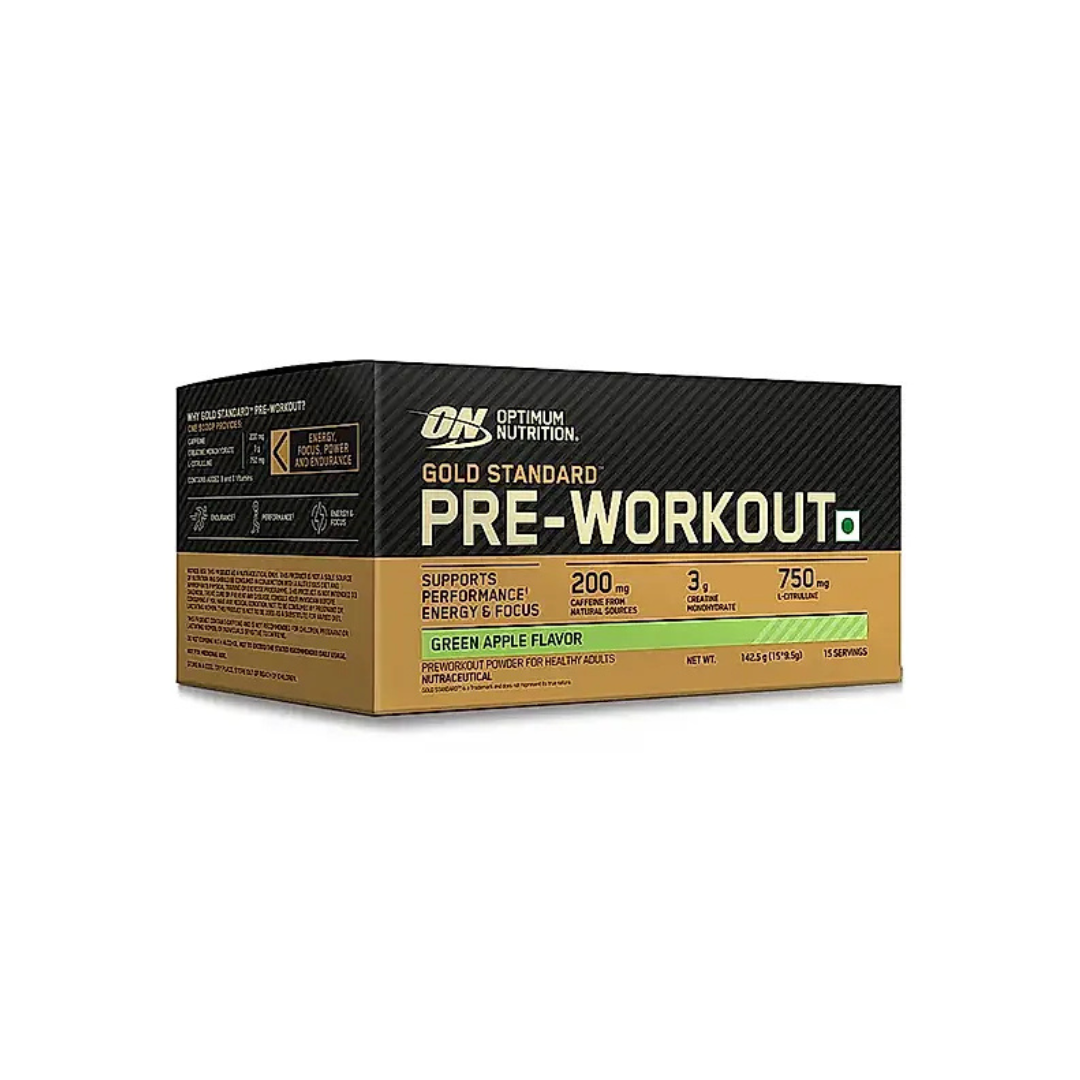 ON Optimum Nutrition PRE-WORKOUT-GREEN APPLE-15 PACK