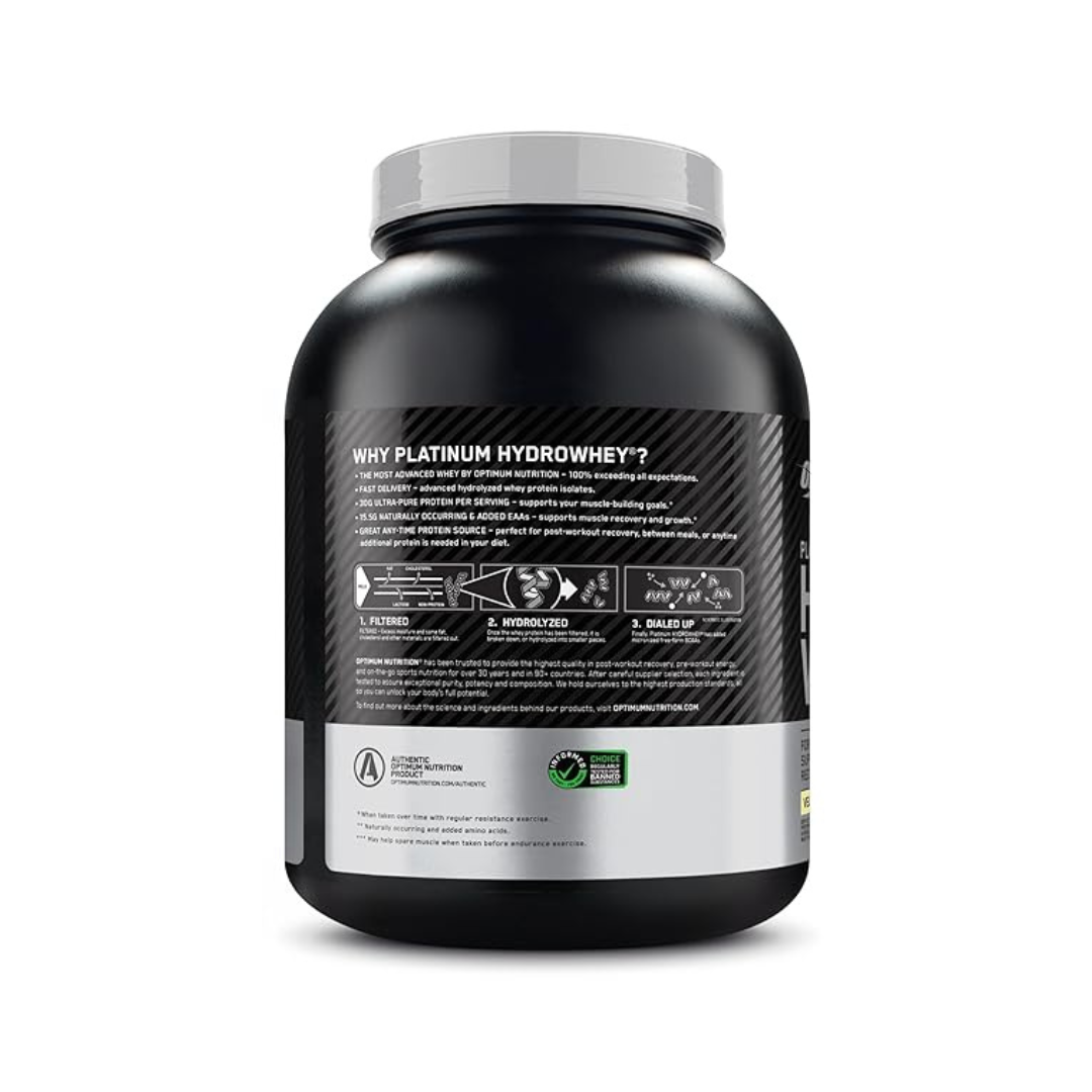 ON Optimum Nutrition Platinum Hydro Whey 3.5 LBS Turbo Chocolate