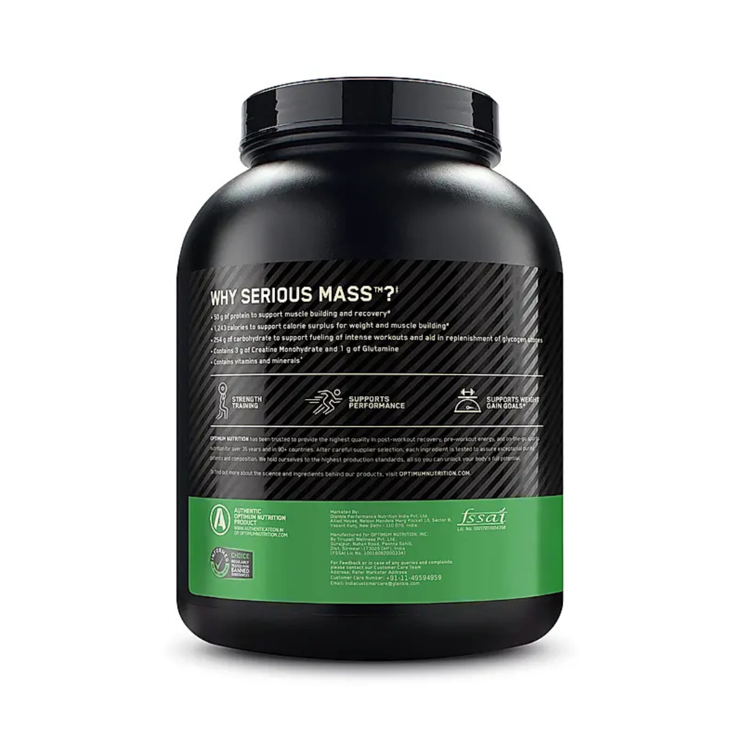 ON Optimum Nutrition Serious Mass 3 kg Chocolate