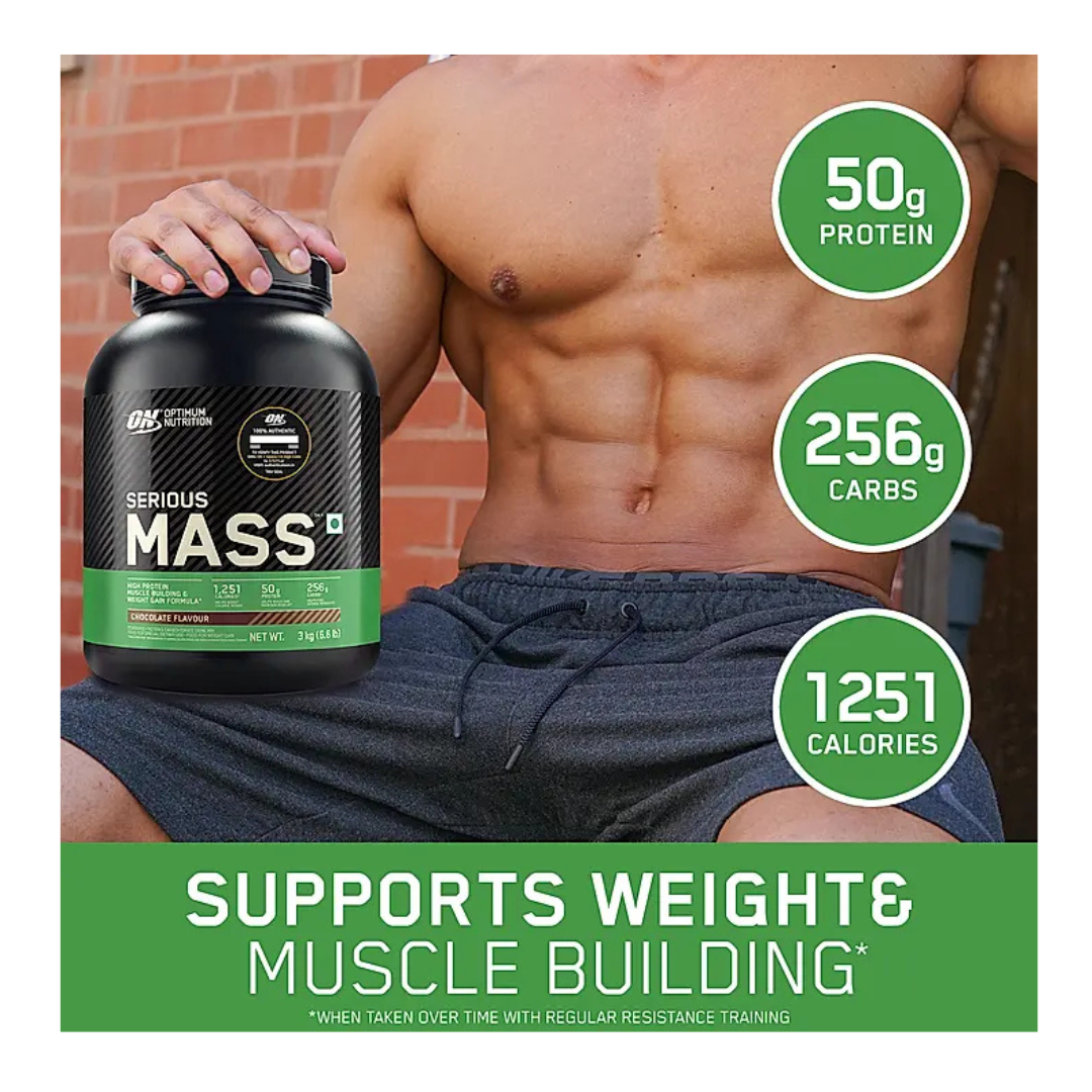 ON Optimum Nutrition Serious Mass 5 kg Chocolate