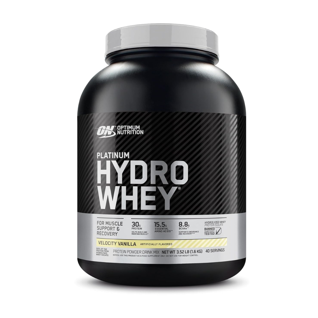 ON Optimum Nutrition Platinum Hydro Whey 3.5 LBS Velocity Vanilla