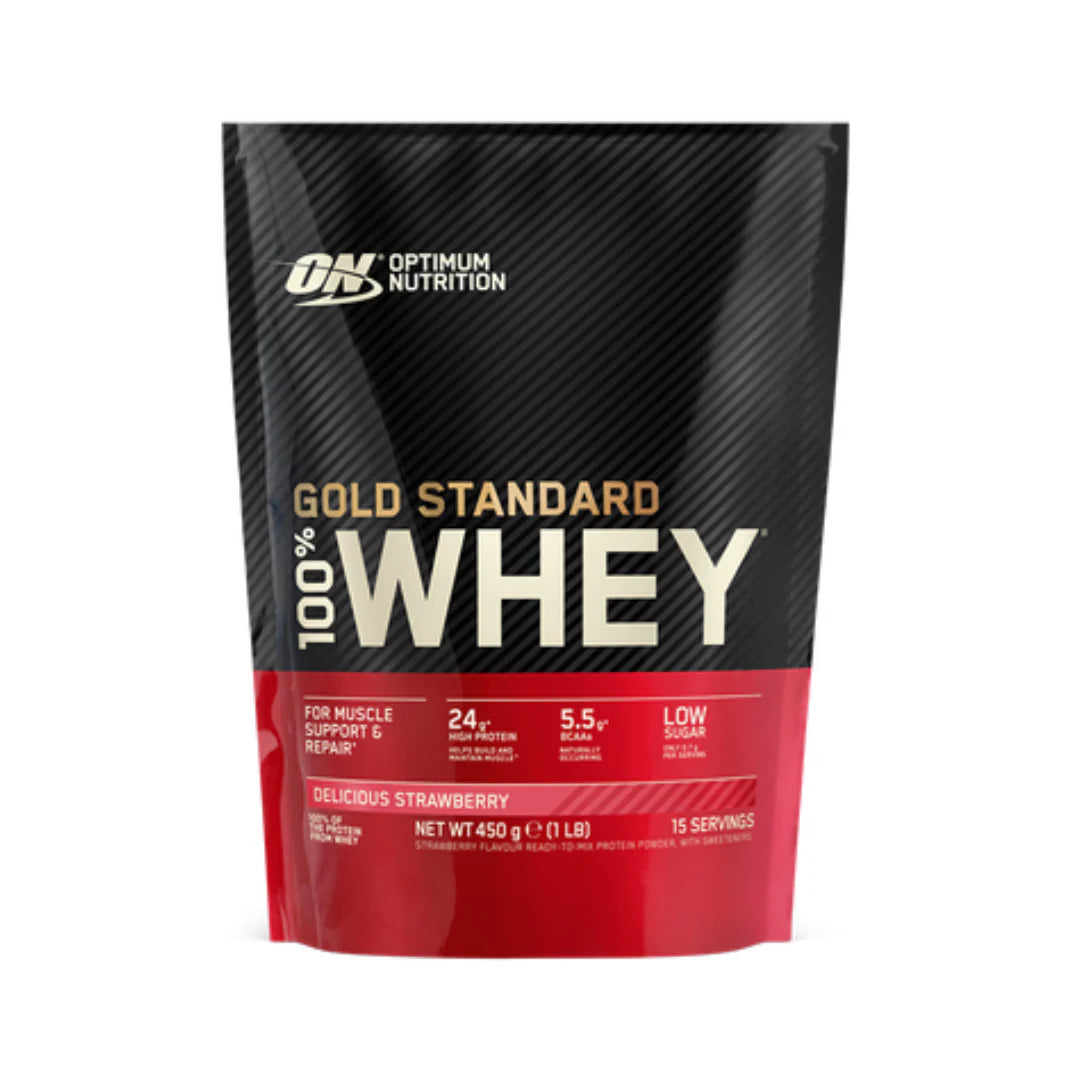 ON Optimum Nutrition Gold Standard Whey Protein 1 lb Delicious Strawberry