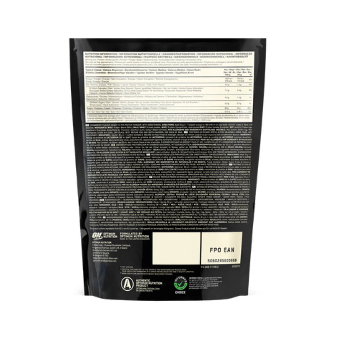 ON Optimum Nutrition Gold Standard Whey Protein 1 lb Delicious Strawberry