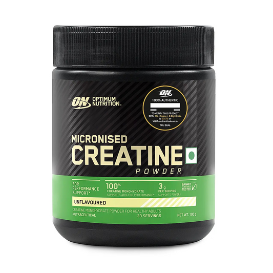 ON Optimum Nutrition Micronized Creatine Powder 100 gm Unflavoured