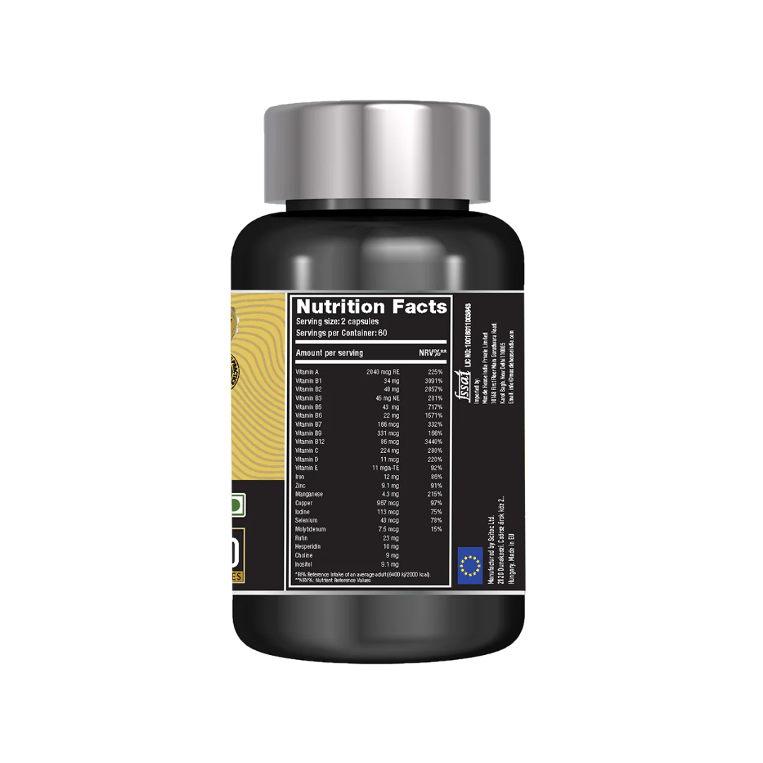 One Science Daily Multivitamins 60 Caps Unflavoured