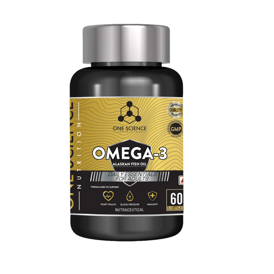 One Science Essential Series Omega 3 60 Softgels Unflavoured