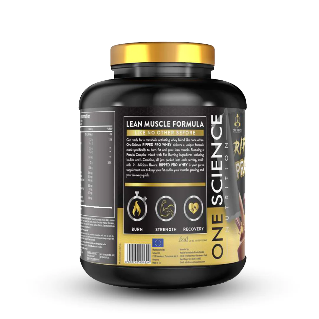 One Science Ripped Professional Whey 4lbs-Vanilla