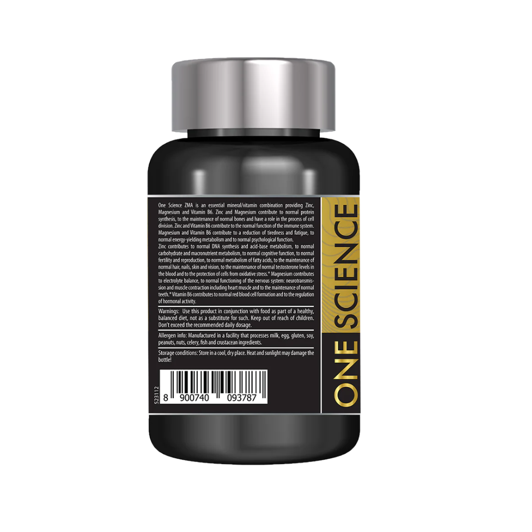 One Science ZMA 60 Capsules Unflavoured