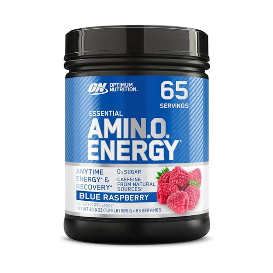 Optimum Nutrition Essential Amino Energy 65 Serving Blue Rasberry