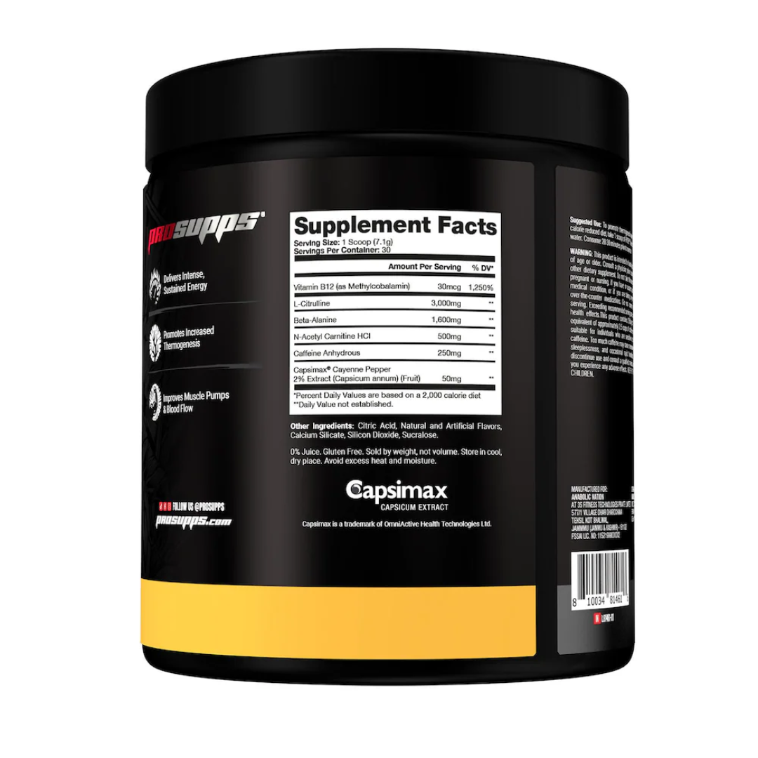 PRO SUPPS MR HYDE THERMO - PINEAPPLE - 30 SER