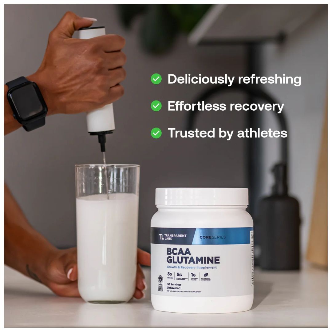 Transparent Labs BCAA Glutamine – Tropical Punch