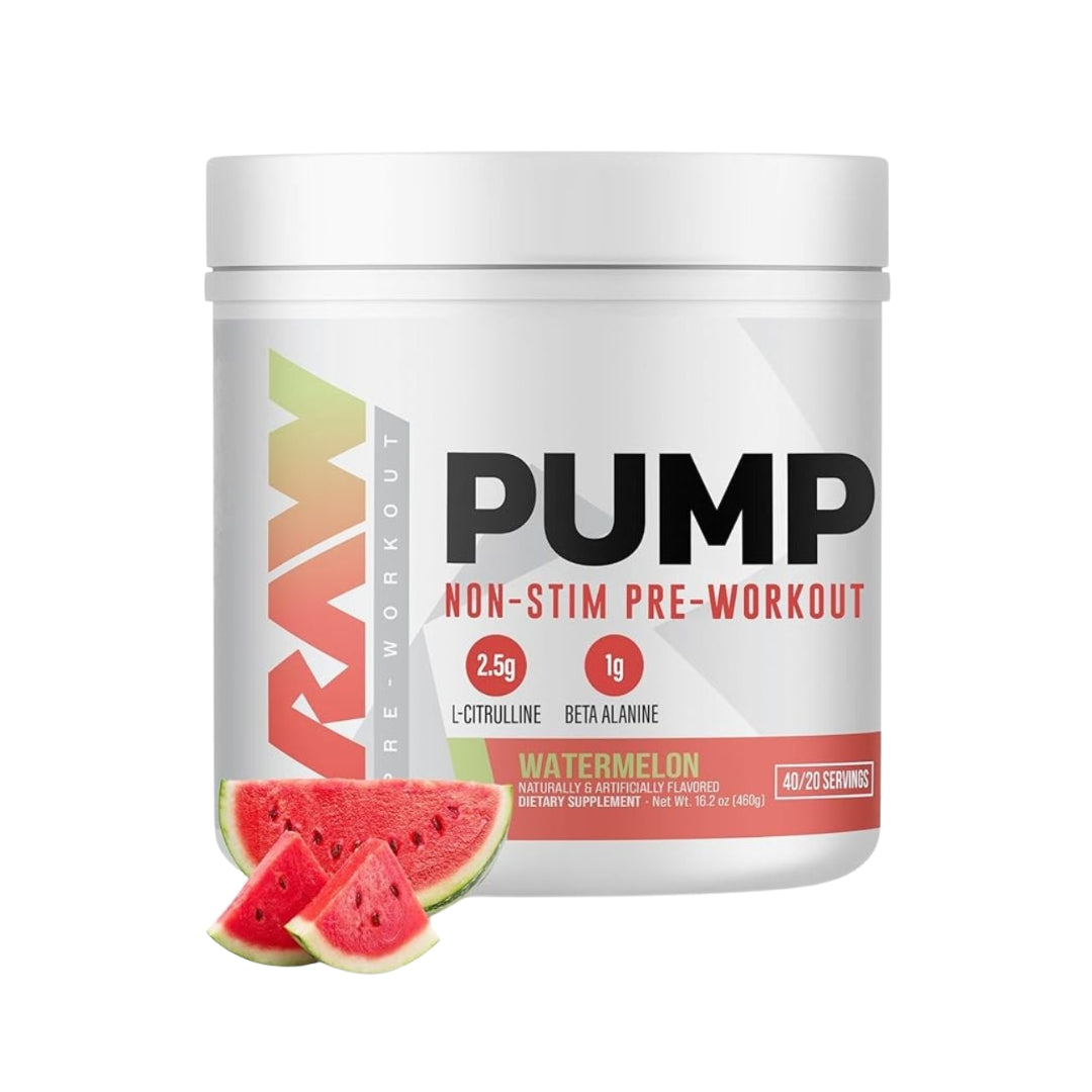 RAW PUMP STIM FREE - WATERMELON-40 SERVINGS