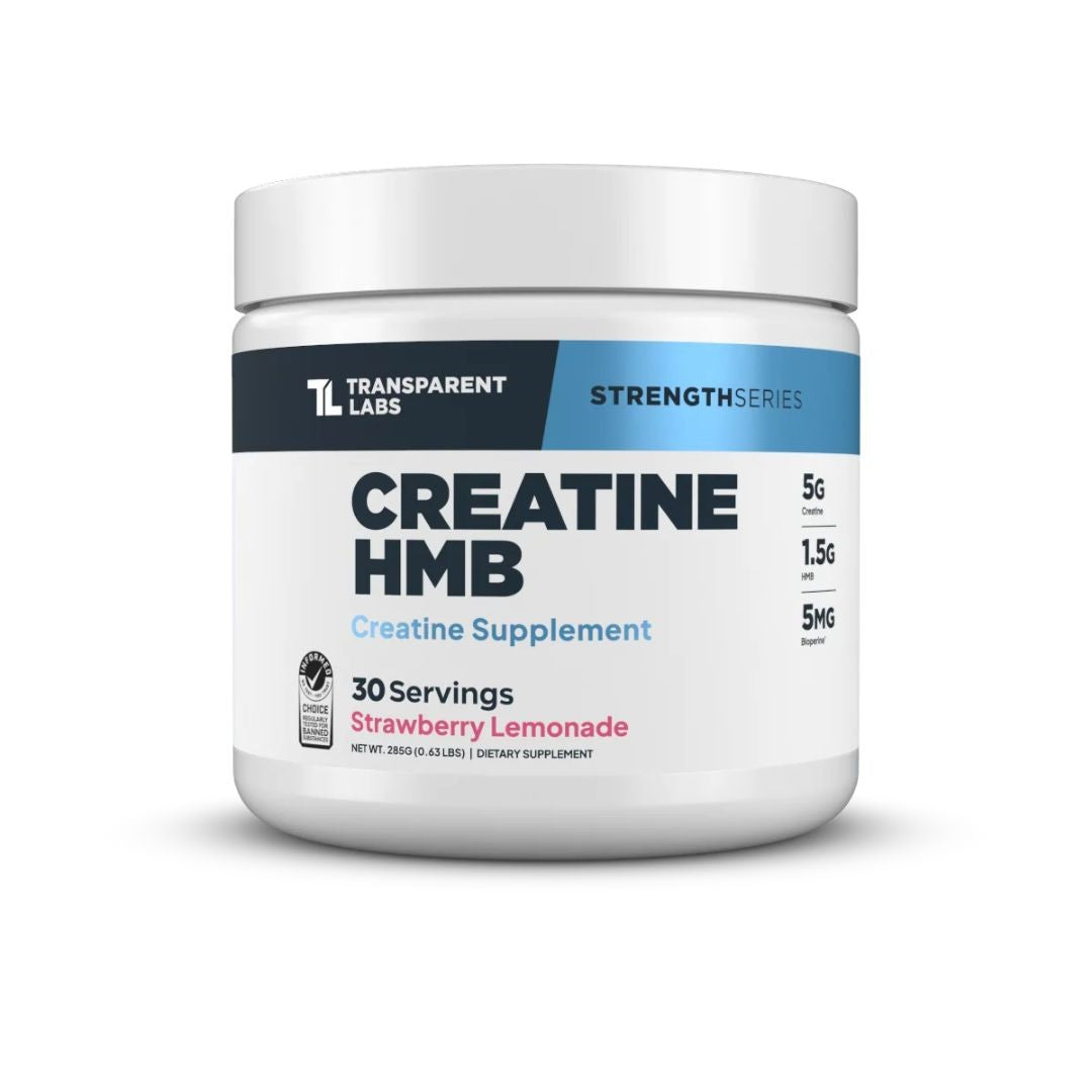 Transparent Labs Creatine HMB – Strawberry Lemonade