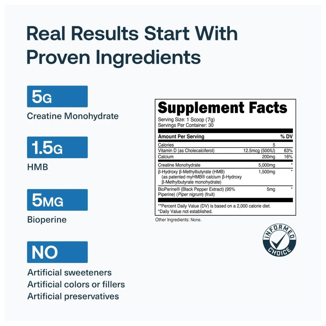 Transparent Labs Creatine HMB – Strawberry Lemonade