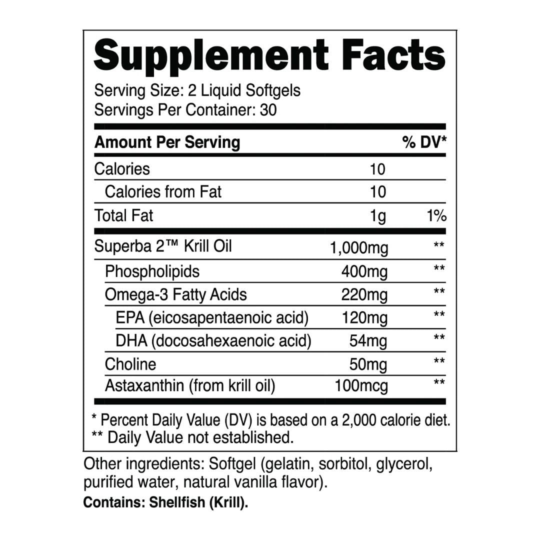 Transparent Labs Krill Oil