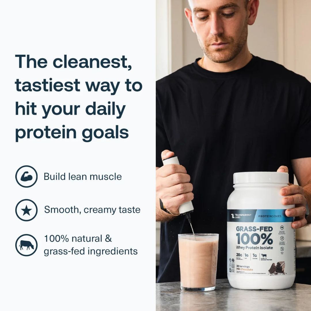 Transparent Labs Whey Protein Isolate – Unflavoured