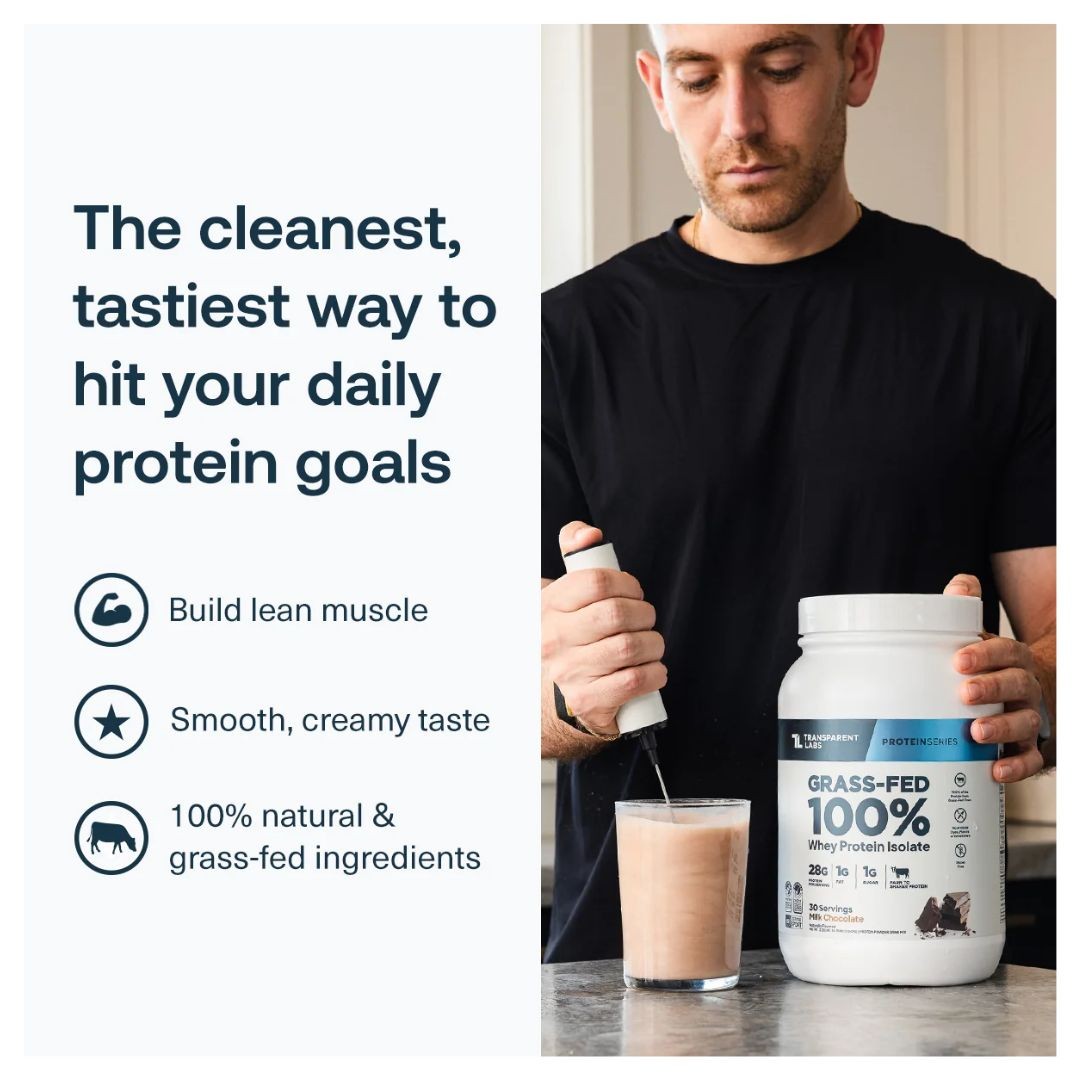 Transparent Labs Whey Protein Isolate – Oatmeal Chocolate Chip
