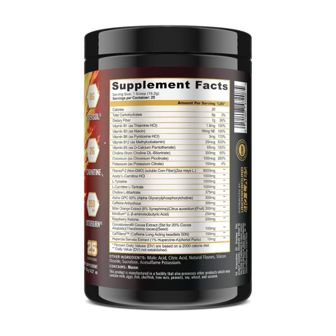 PANDA SUPPLEMENTS CUTS EXTREME THERMOGENIC FAT BURNER 60 CAPS