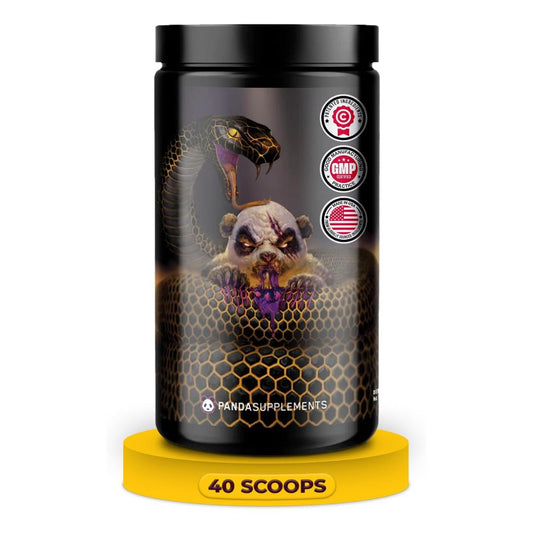 PANDA SUPPLEMENTS PANDEMIC PRE WORKOUT 430GM - 25SERV - GRAPE BUBBLEGUM